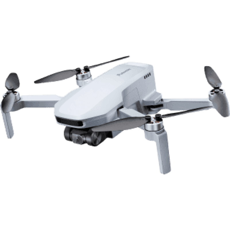 High-quality drone with four propellers and camera, ideal for aerial photography and videography.