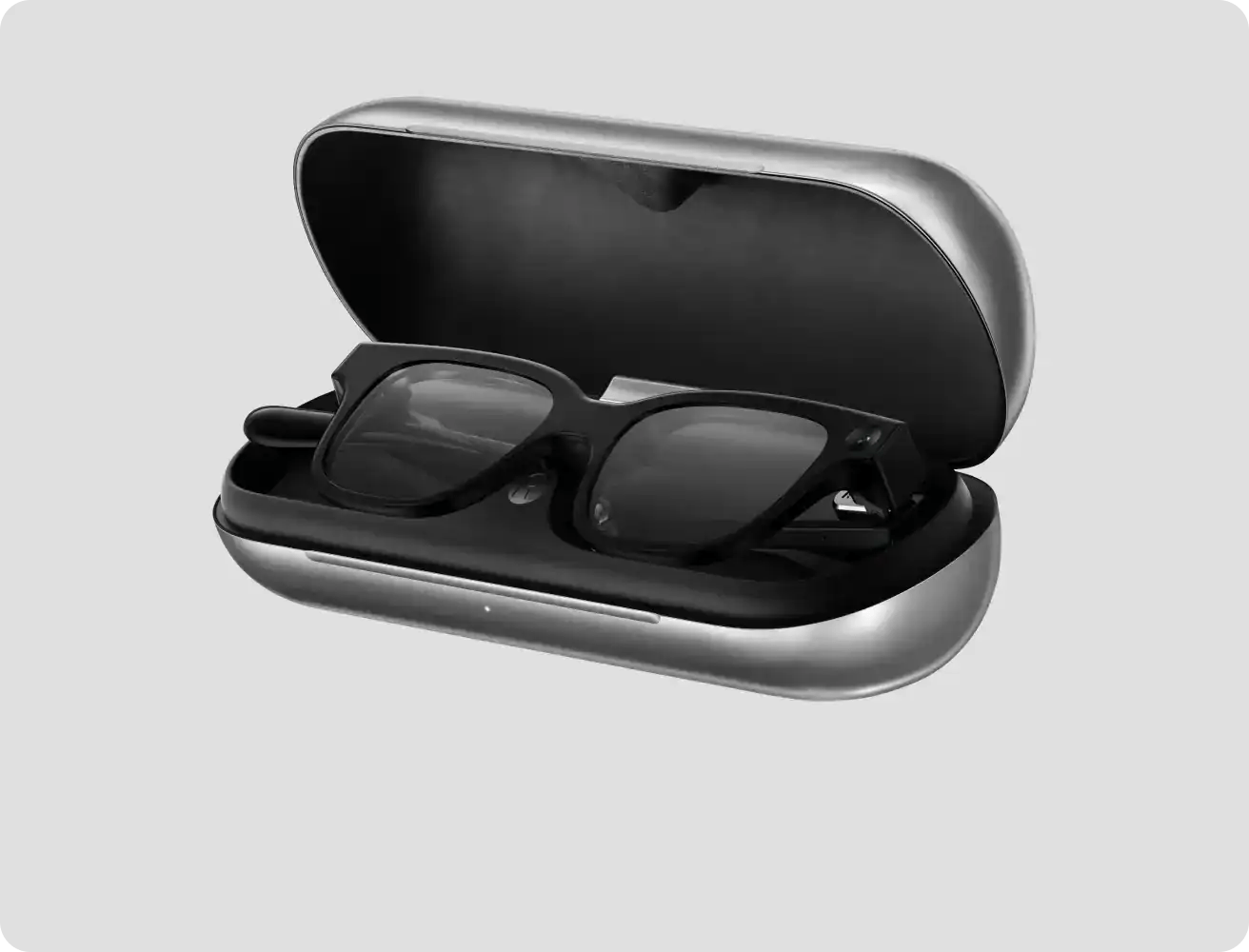 Étui de recharge pour lunettes Rokid AI pour une utilisation tout au long de la journée