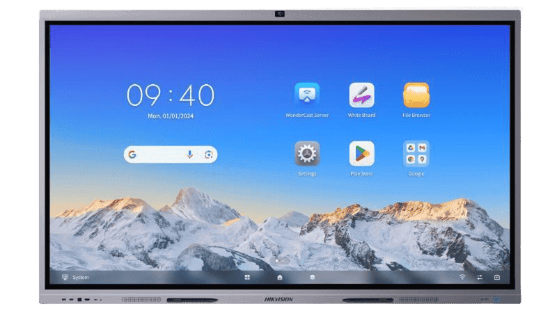 Hikvision DS-D5CRB/B | Interactive Whiteboard Display with tracking camera