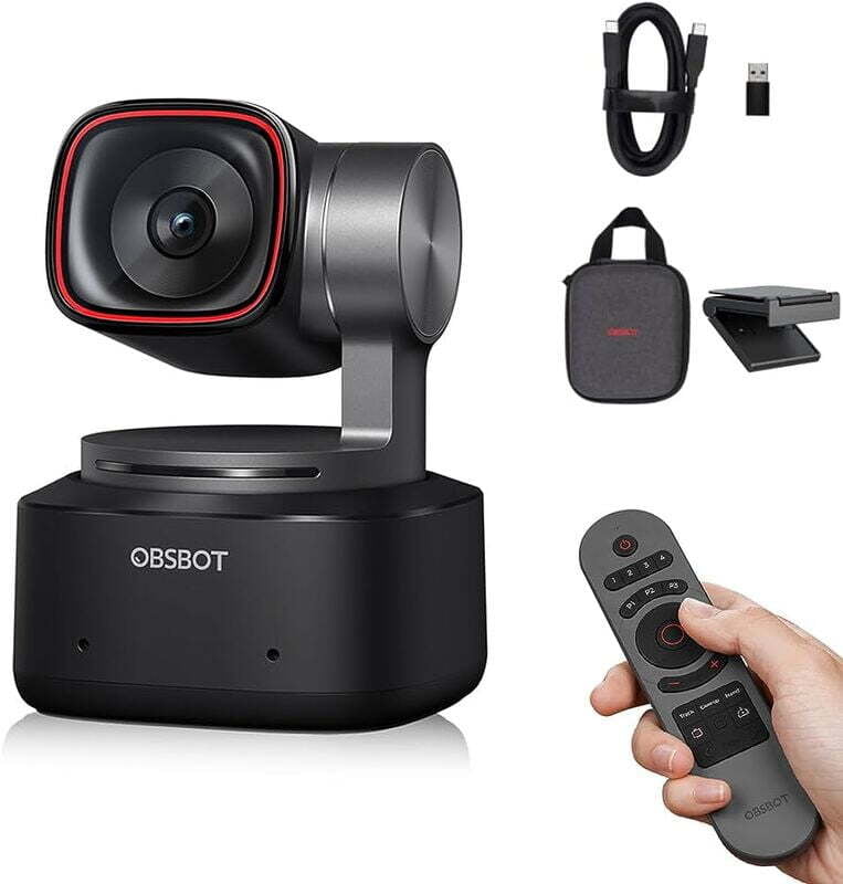 Obsbot Tiny 2 Bundle with Remote | Distributor Obsbot Tiny 2 Bundle with Remote | Distributor