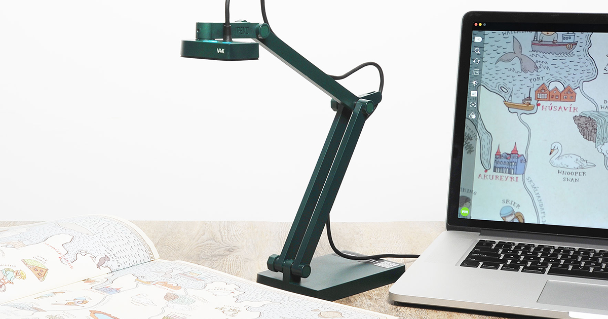 IPEVO V4k USB Document Camera