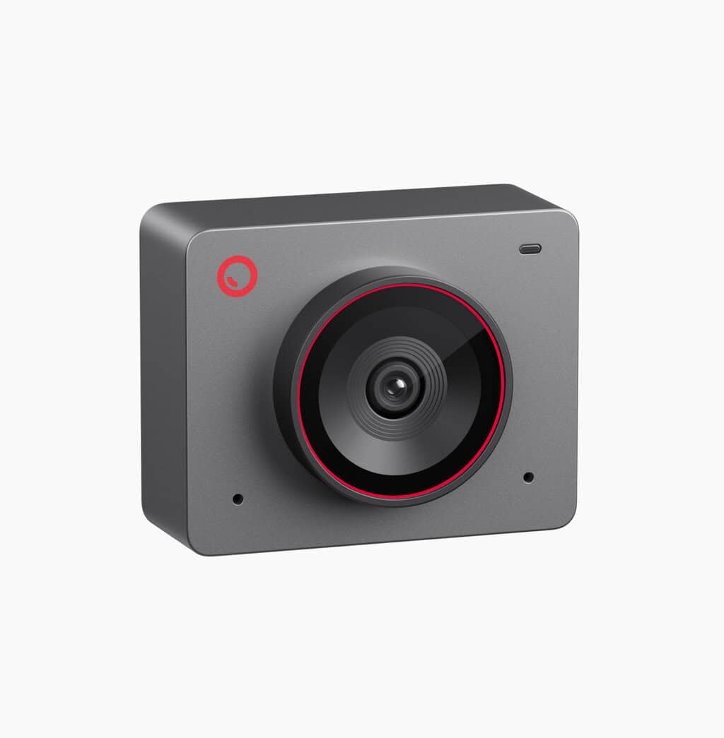 High-quality professional webcam with 4K resolution and wide-angle lens.