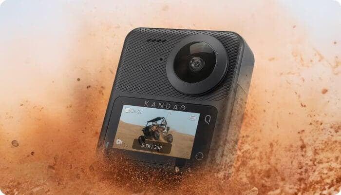 360 degree action cameras