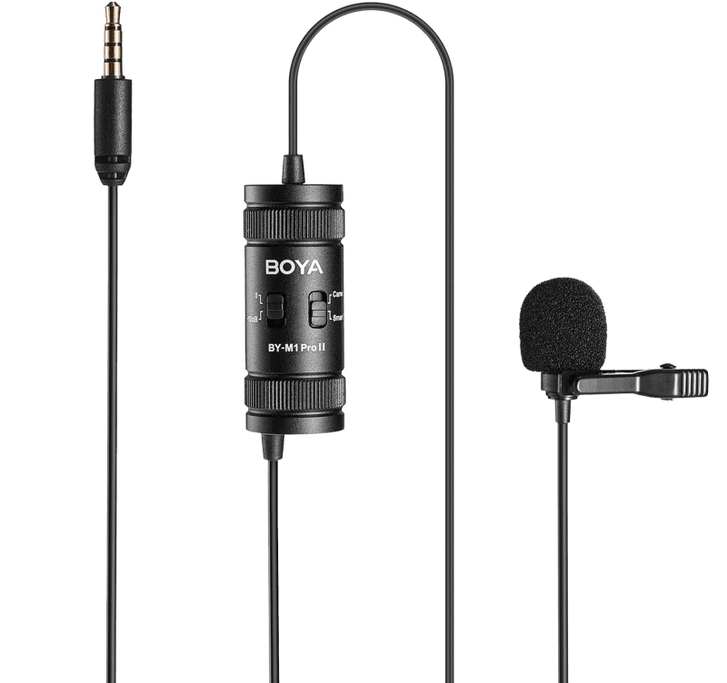 BOYA BY-M1 Pro II یونیورسل لاویلر مائیکروفون