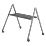 Adjustable height rolling stand for boards, ideal for dynamic office and educational environments in.