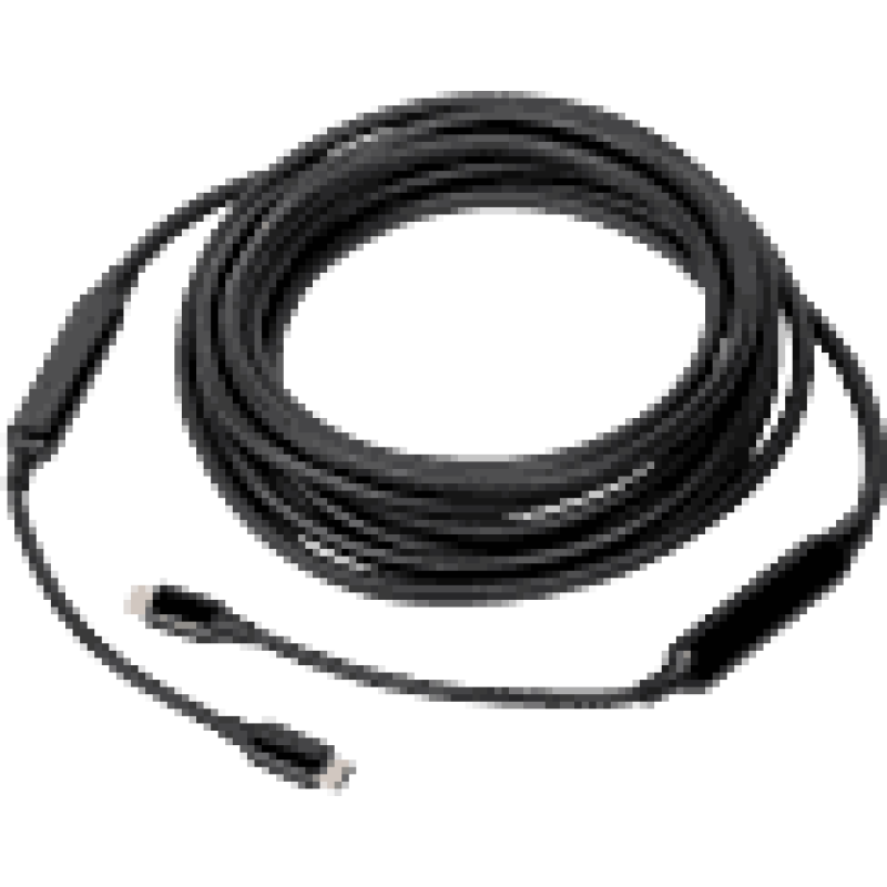 High-quality USB-C cable for professional audiovisual and video conferencing setups.