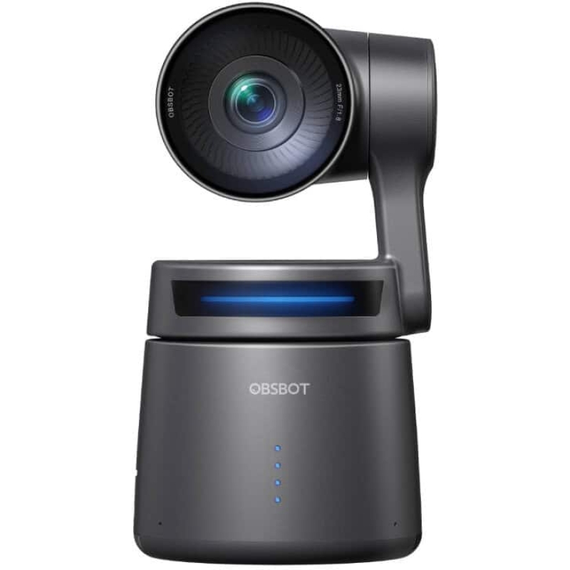 OBSBOT PTZ camera for professional video conferencing and live streaming solutions.