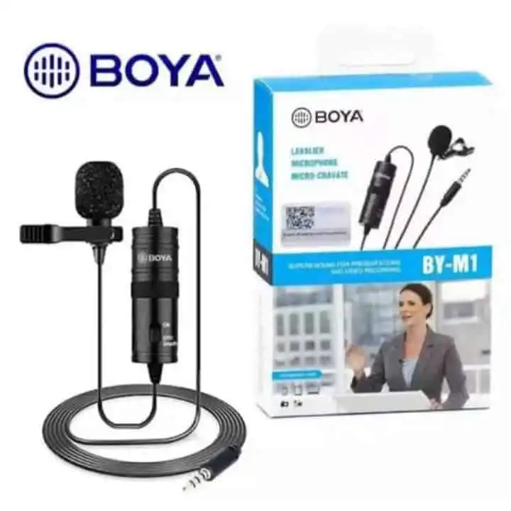 BOYA BY-M1 Omnidirectional Lavalier Microphone - Image 2