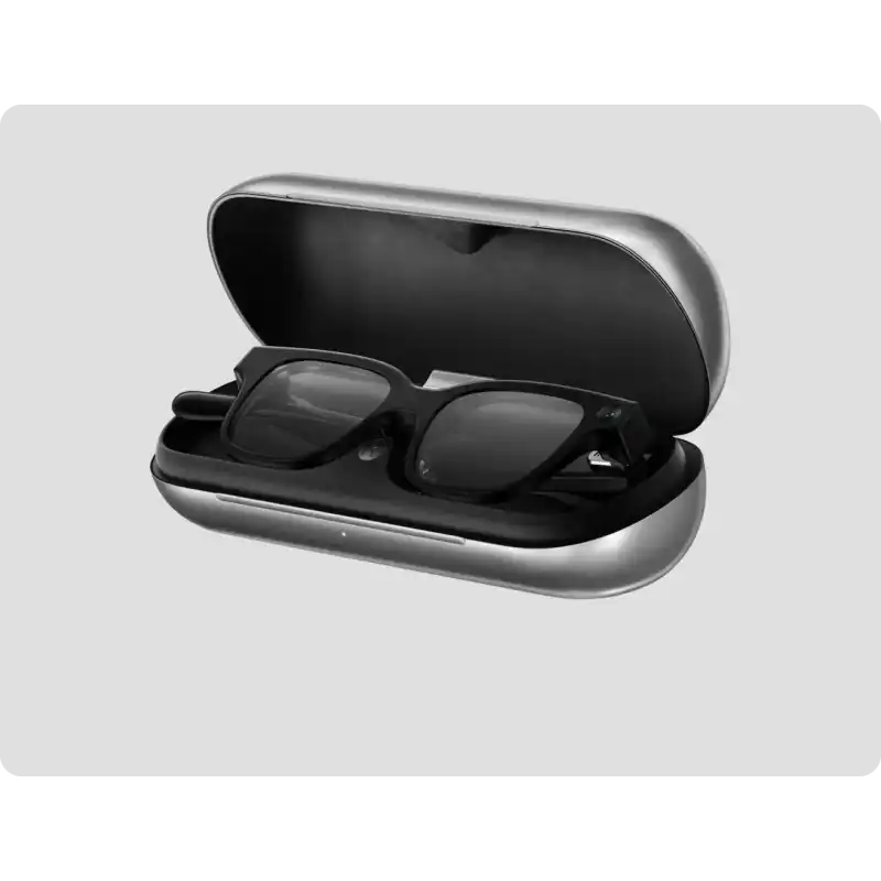Rokid AI Glasses Charging Case for all day use
