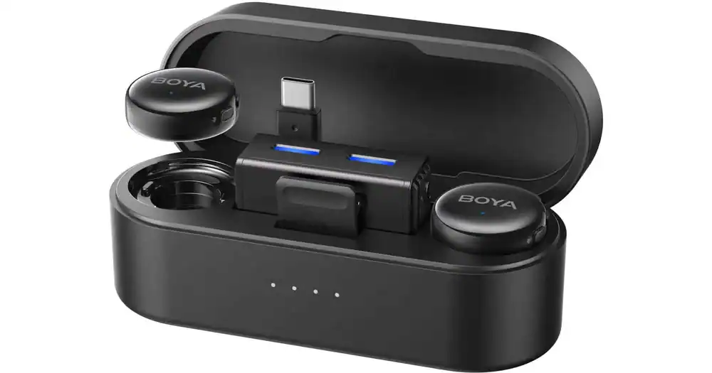 High-quality wireless earbuds case and charging dock from DynamicCom UAE, offering premium sound and convenience.