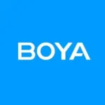 Boya logo representing audio equipment for DynamicCom UAE.