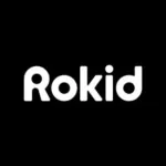 Rokid smart glasses showcasing augmented reality technology in a professional setting.