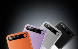 Portable Bluetooth speakers in various colours by Boya, ideal for outdoor and indoor use.